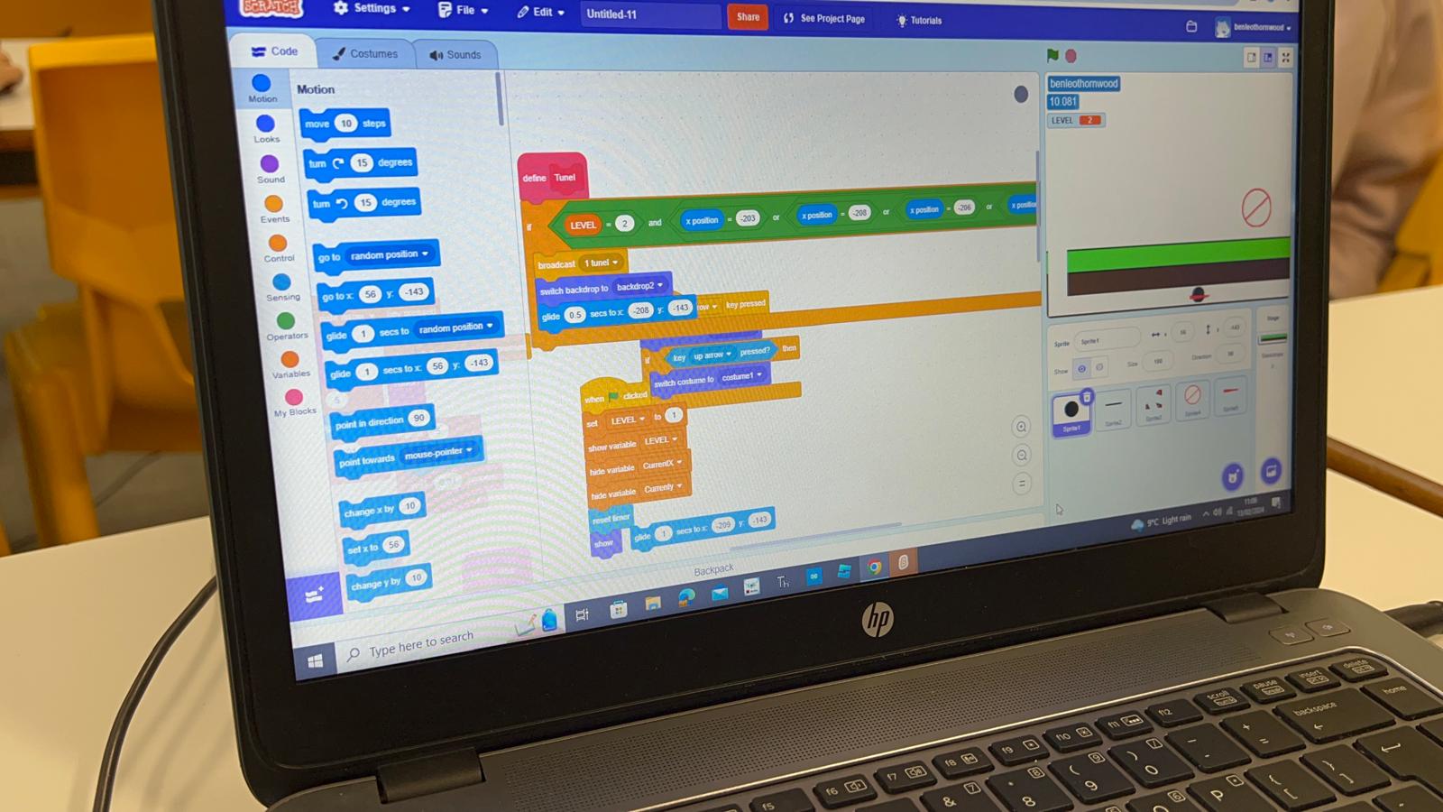 Coding class