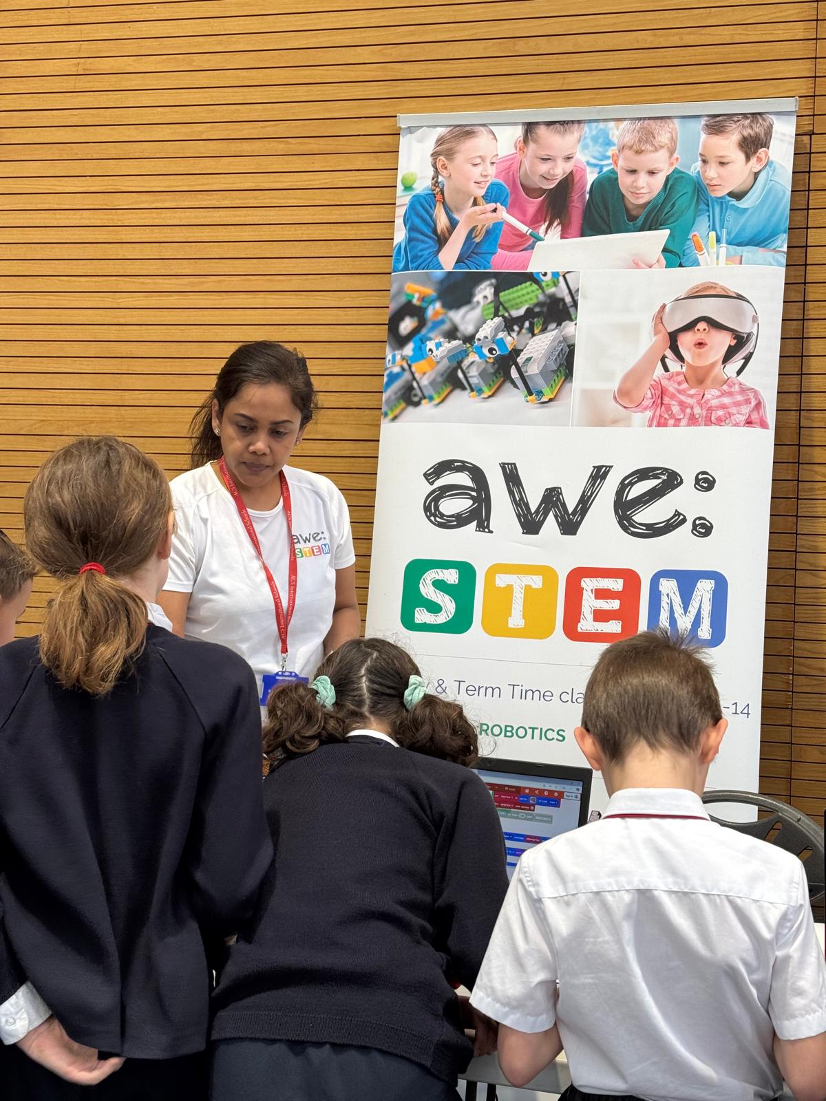 AweSTEM at the School STEM Fair