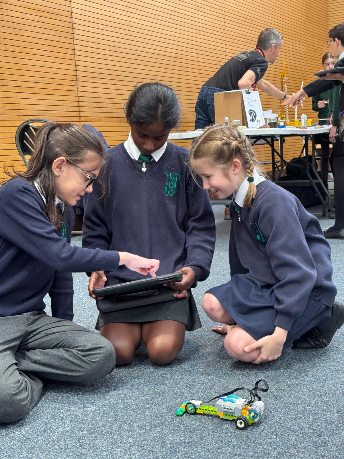 Driving a Robot from a Tablet