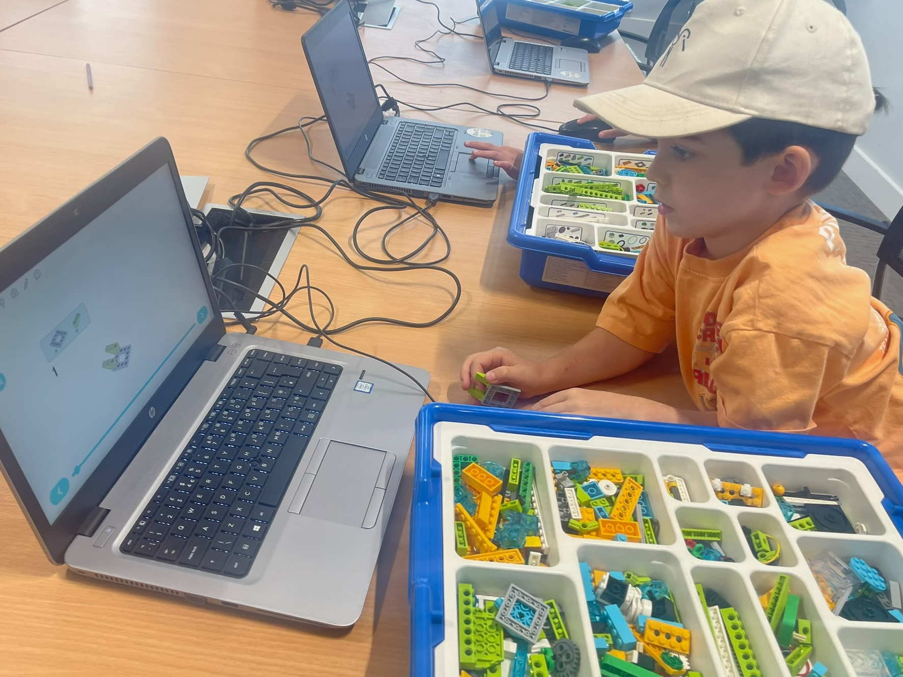 Building from the WeDo Kit